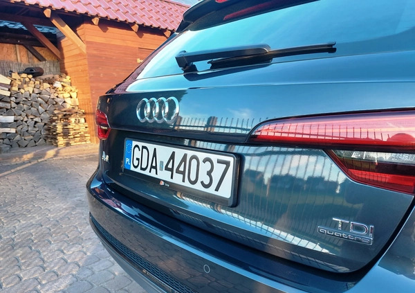 Audi A4 cena 104900 przebieg: 139740, rok produkcji 2016 z Kąty Wrocławskie małe 436